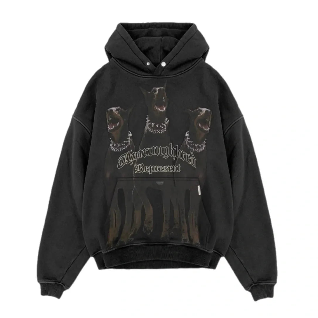 Represent “THOROUGHBRED HOODIE” - Pluto 5ive LLC hoodie