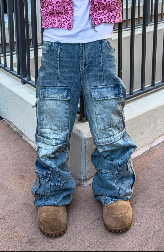 Undeveloped AZUL CONVERT CARGO DENIM - Pluto 5ive LLC Pants