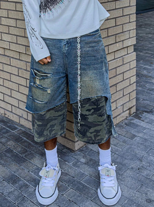 Undeveloped AZUL SCAB CAMO SHORTS - Pluto 5ive LLC Pants