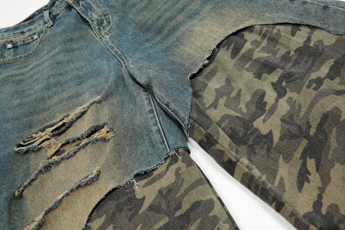 Undeveloped AZUL SCAB CAMO SHORTS - Pluto 5ive LLC Pants