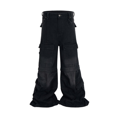 Undeveloped NOIR CONVERT CARGO DENIM - Pluto 5ive LLC Pants
