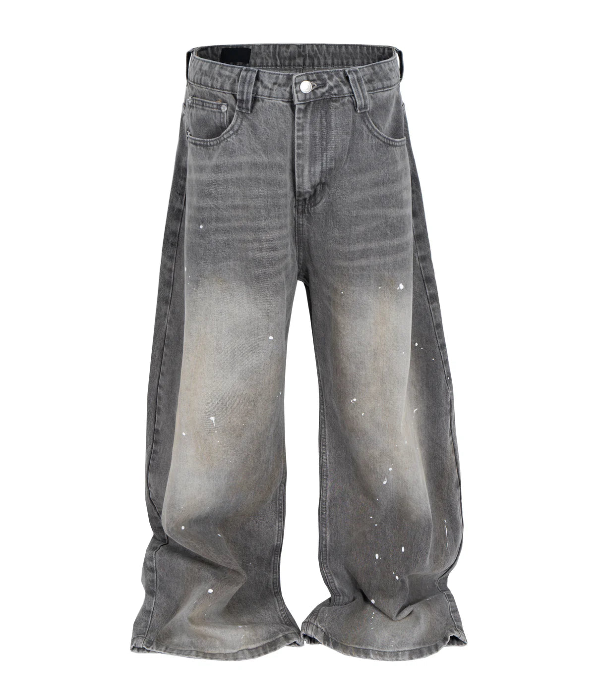 Undeveloped "Slate Wideboy Splatter Denim" - Pluto 5ive LLC Pants