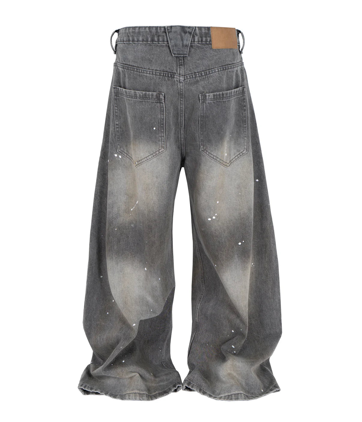 Undeveloped "Slate Wideboy Splatter Denim" - Pluto 5ive LLC Pants