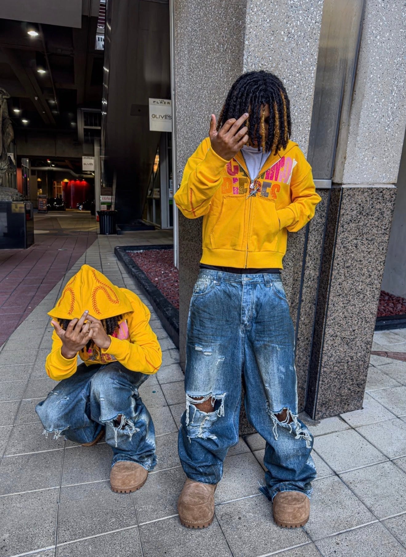Undeveloped WIDEBOY DESTROYED DENIM – Pluto 5ive LLC