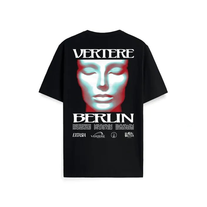 Vertere Berlin Sleepwalk Tee Black - Pluto 5ive LLC T-Shirt