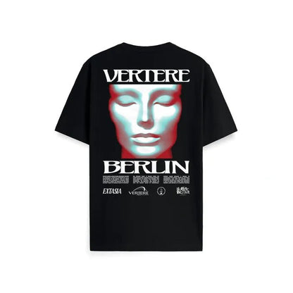 Vertere Berlin Sleepwalk Tee Black - Pluto 5ive LLC T-Shirt