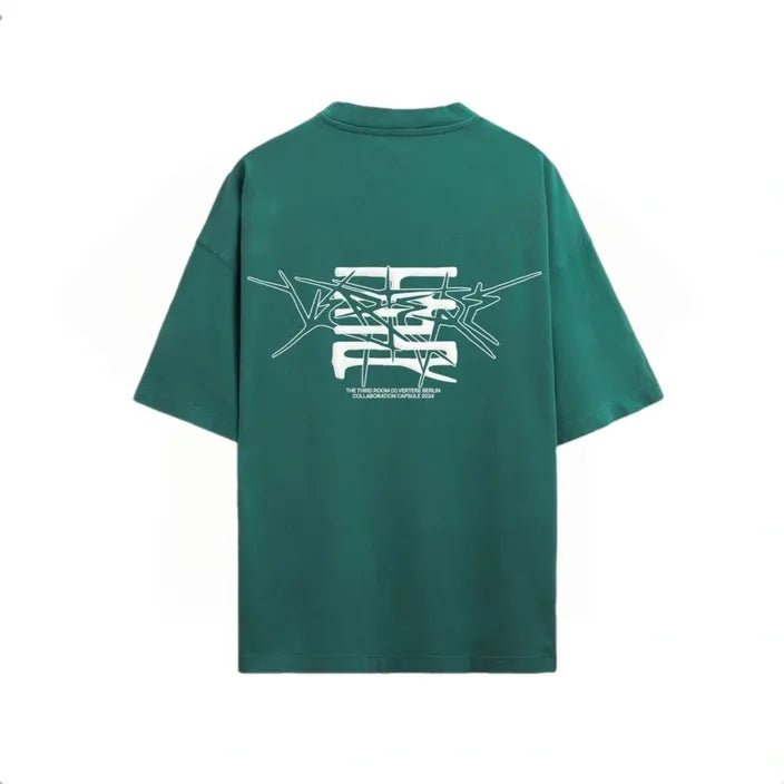 Vertere Berlin Spikes T-Shirt - Forest - Pluto 5ive LLC T-Shirt